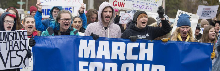 picture of students during the March for Our Lives
