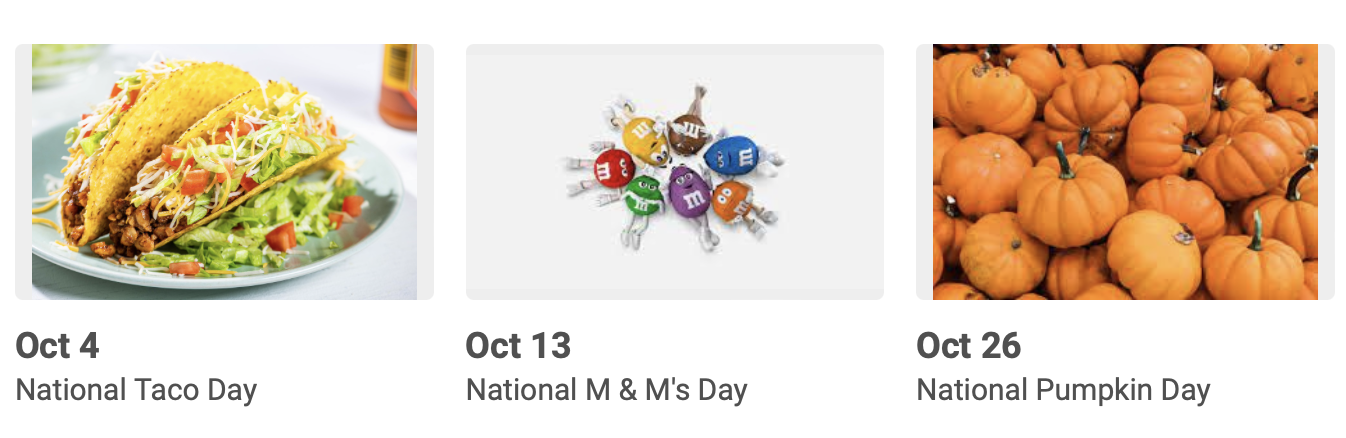 Today is: National M&M Day