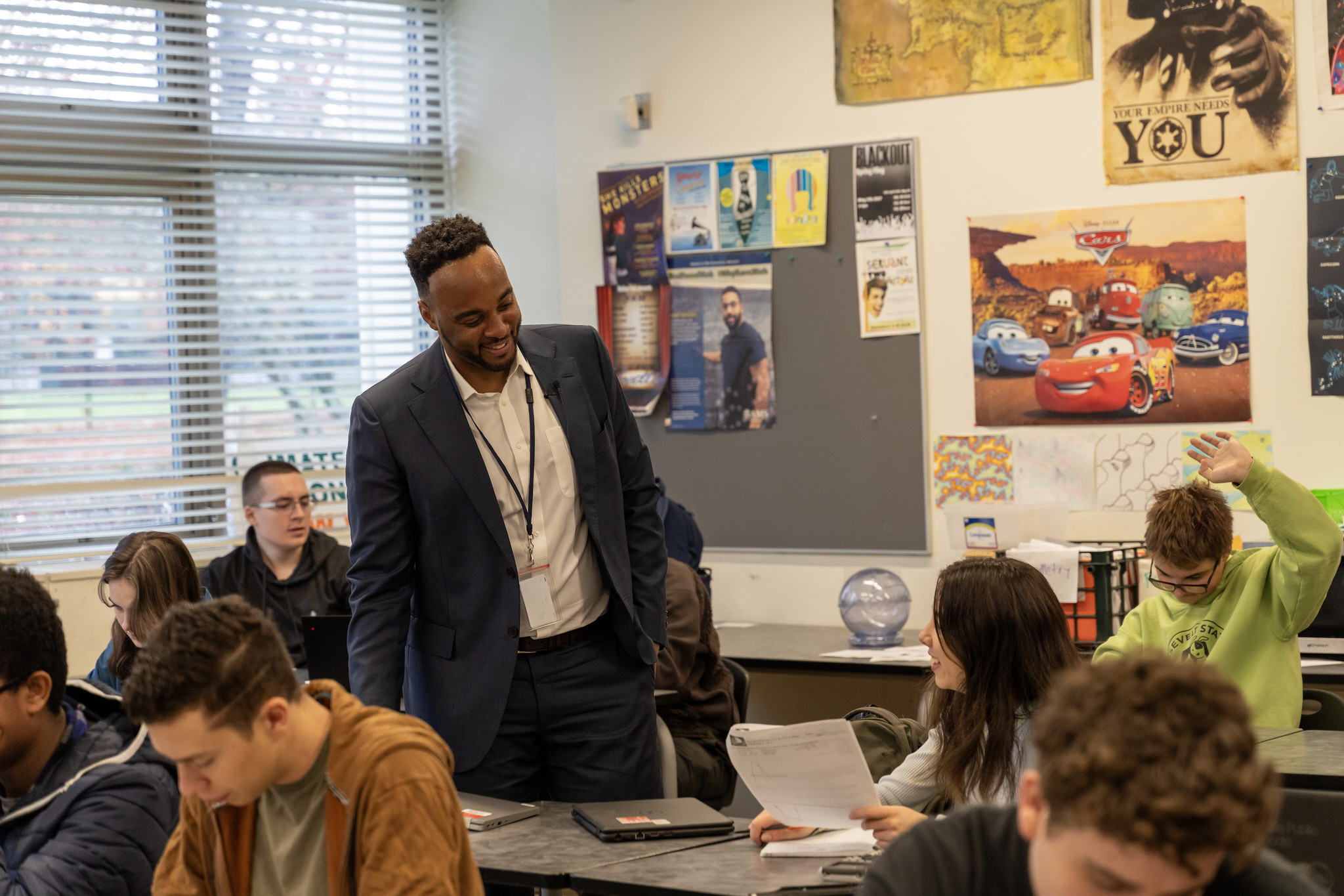 William Jackson in Classroom