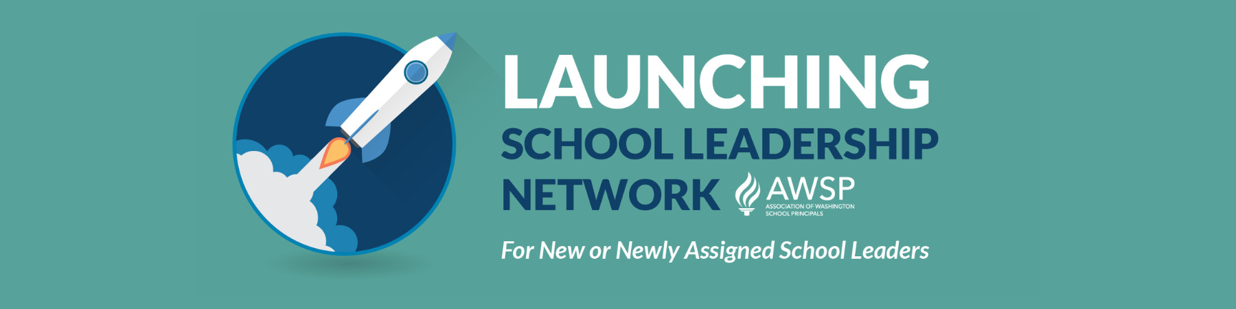 Launching School Leadership Webpage Header