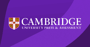 Cambridge University Press & Assessment logo on a purple background with the Cambridge crest.