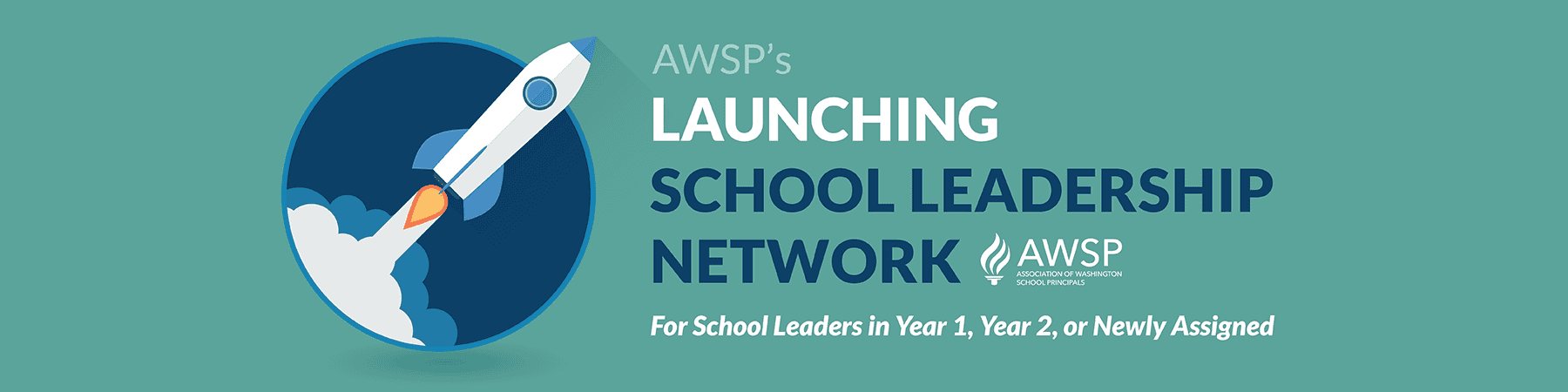 Launching School Leadership Webpage Header