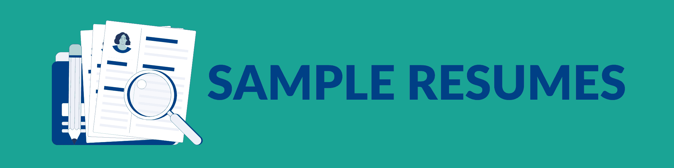 Sample Resume Webpage Header2