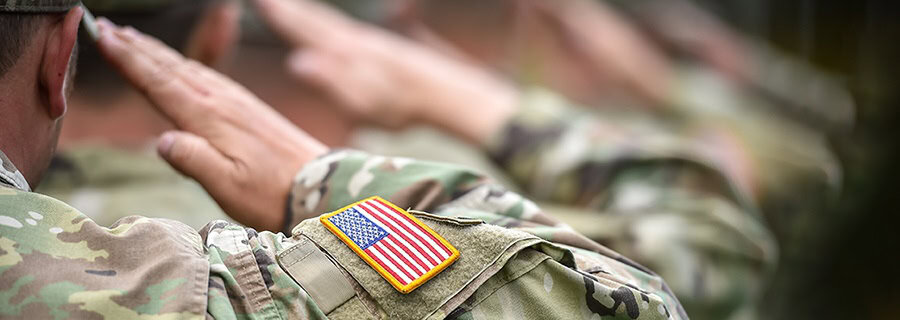 Veterans Day Blog Post image of military